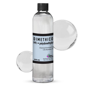 Talsen Chemicals close-up of clear dimethicone texture, silky benefit