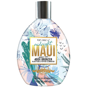 Tan Asz U bottle front view shows full product and branding benefit
