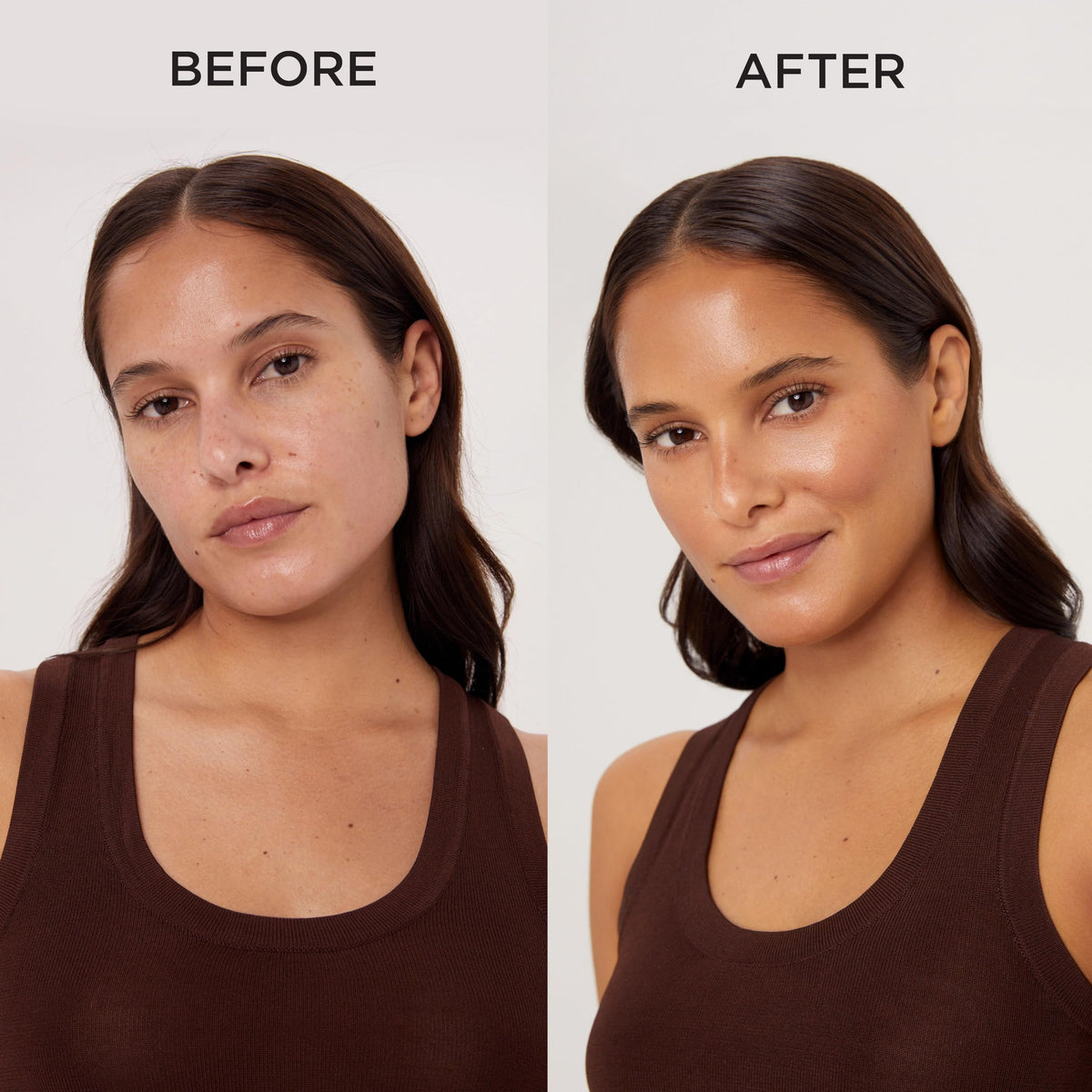 TAN-LUXE dropper close-up dispensing precise drops for customizable tanning