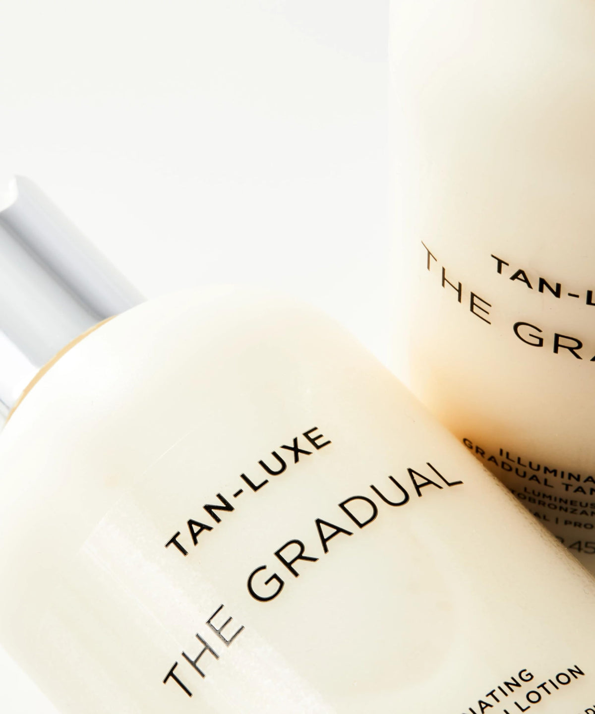 TAN-LUXE in a travel pouch emphasizing compact size for on-the-go touch-ups