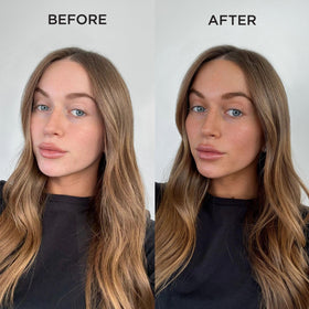TAN-LUXE dropper dispensing serum, highlights precise application benefit