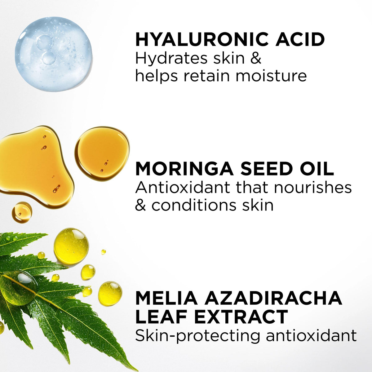 TAN-LUXE ingredient label close-up, highlights hyaluronic and antioxidants benefit