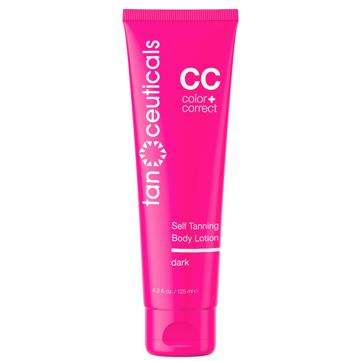 Tanceuticals dark bottle front view highlighting packaging and quick-dry benefit