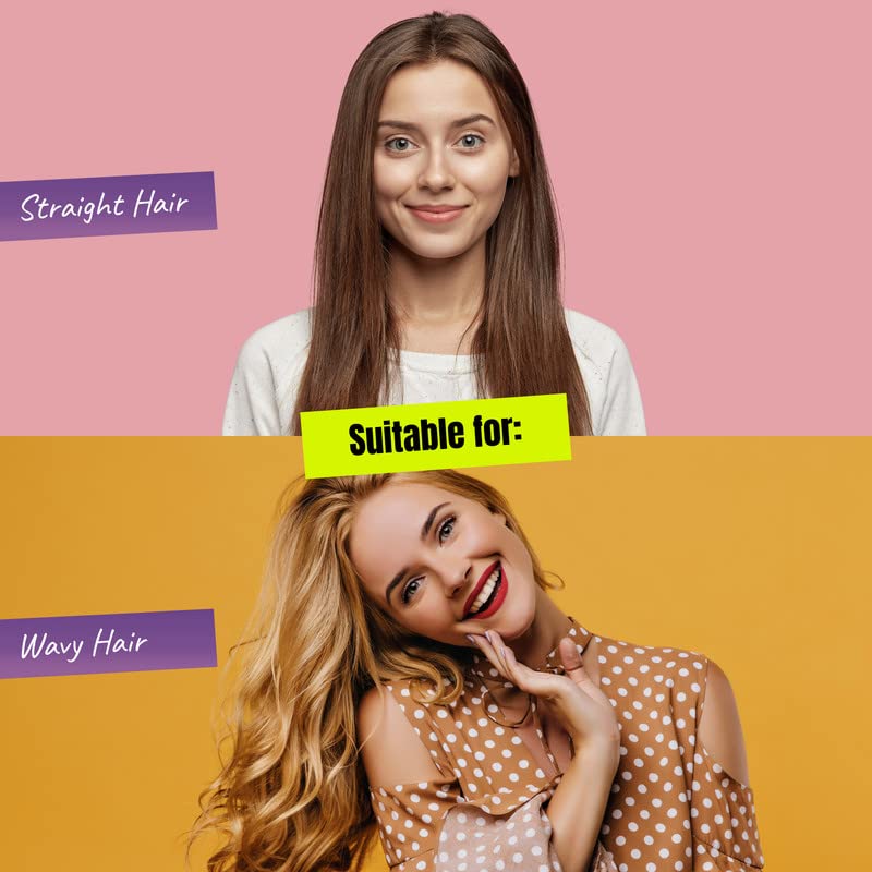 Tangle Angel used during blow-drying demonstrating heat resistance and styling support