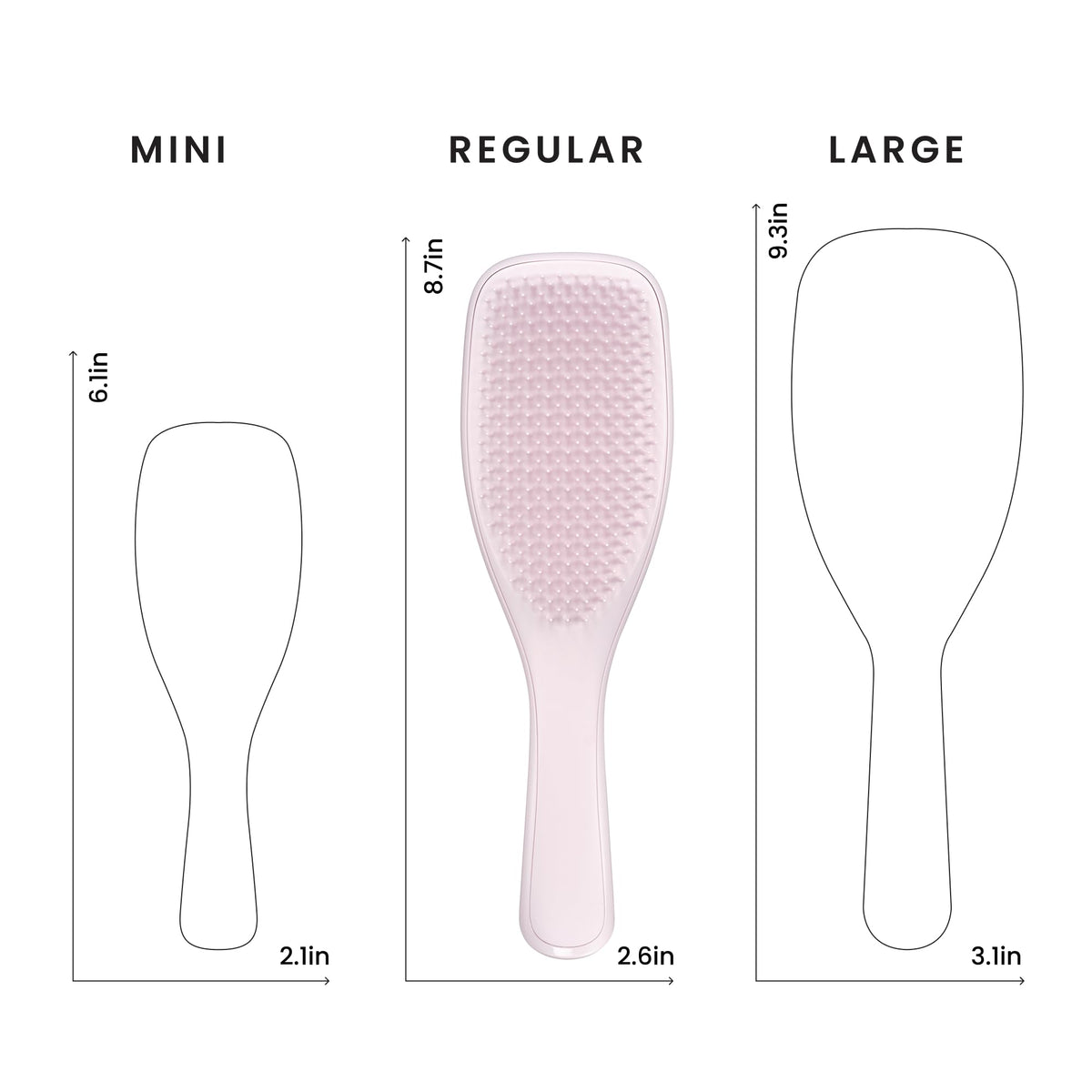 TANGLE TEEZER packaging and label showing product details and usage instructions