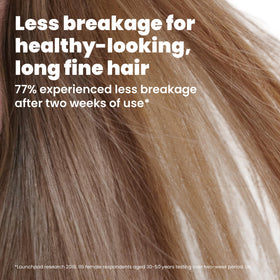 TANGLE TEEZER being used on wet hair in shower, distributes product evenly