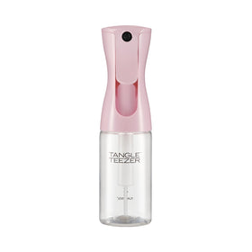 TANGLE TEEZER front view millennial pink bottle shows compact travel-friendly design