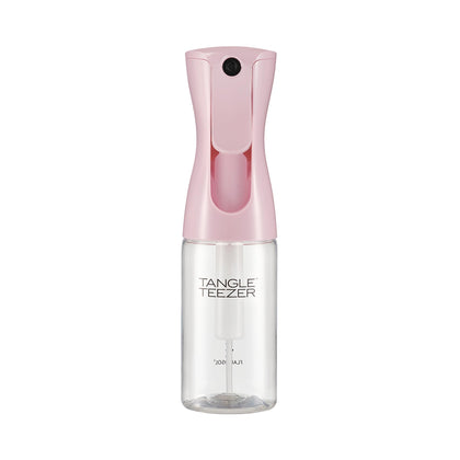 TANGLE TEEZER front view millennial pink bottle shows compact travel-friendly design