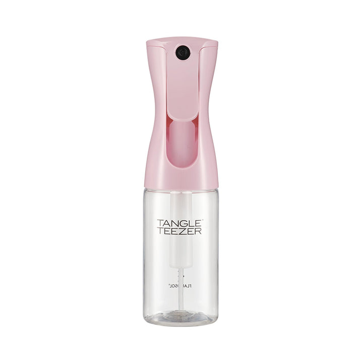 TANGLE TEEZER front view millennial pink bottle shows compact travel-friendly design