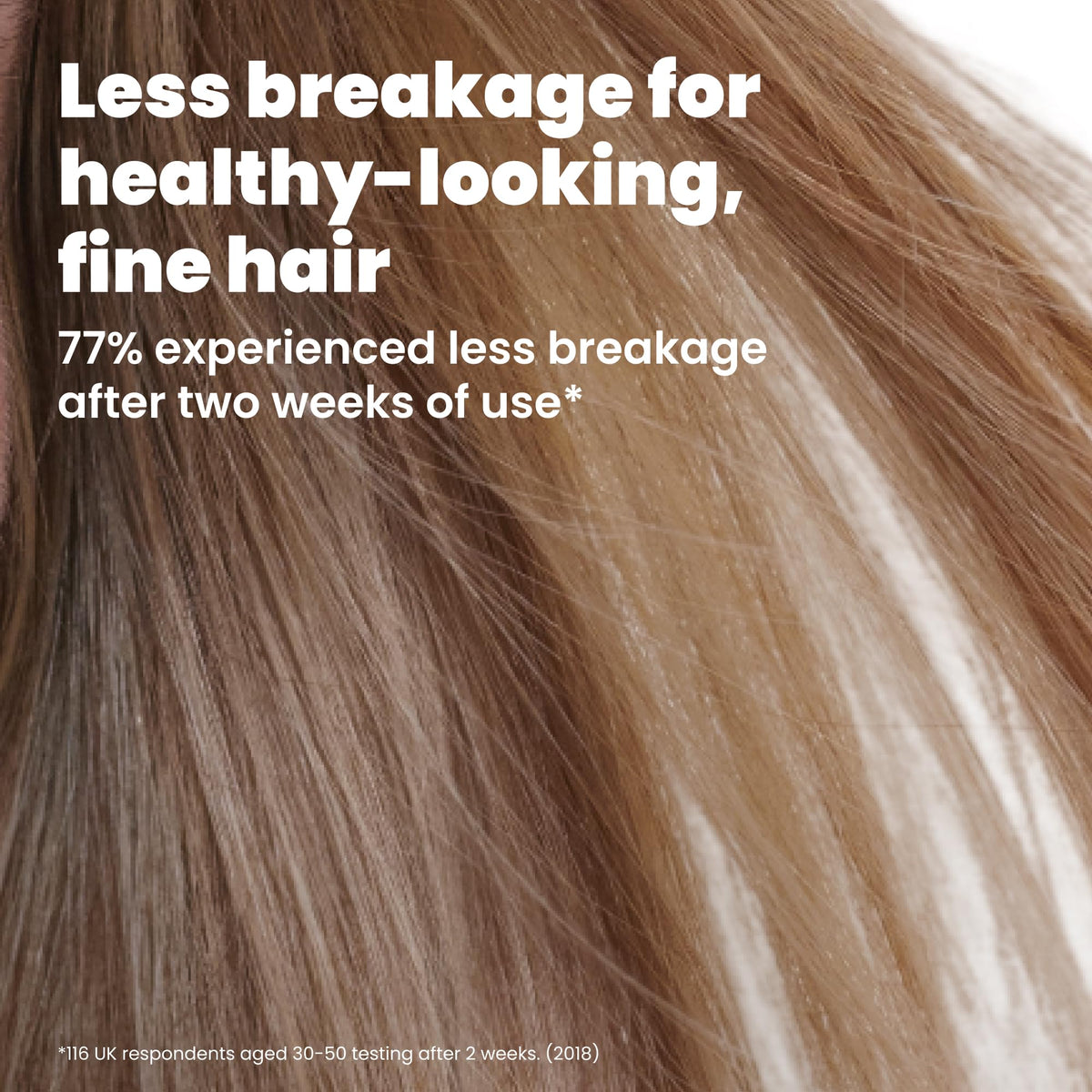 Tangle Teezer brushing wet hair to detangle without excessive pulling