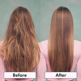 TANGLE TEEZER being used in shower distributes conditioner and eases tangles