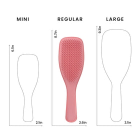 TANGLE TEEZER styling with natural 3C hair to define curls and reduce frizz