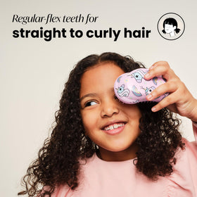 TANGLE TEEZER in wet hair detangling with minimal breakage