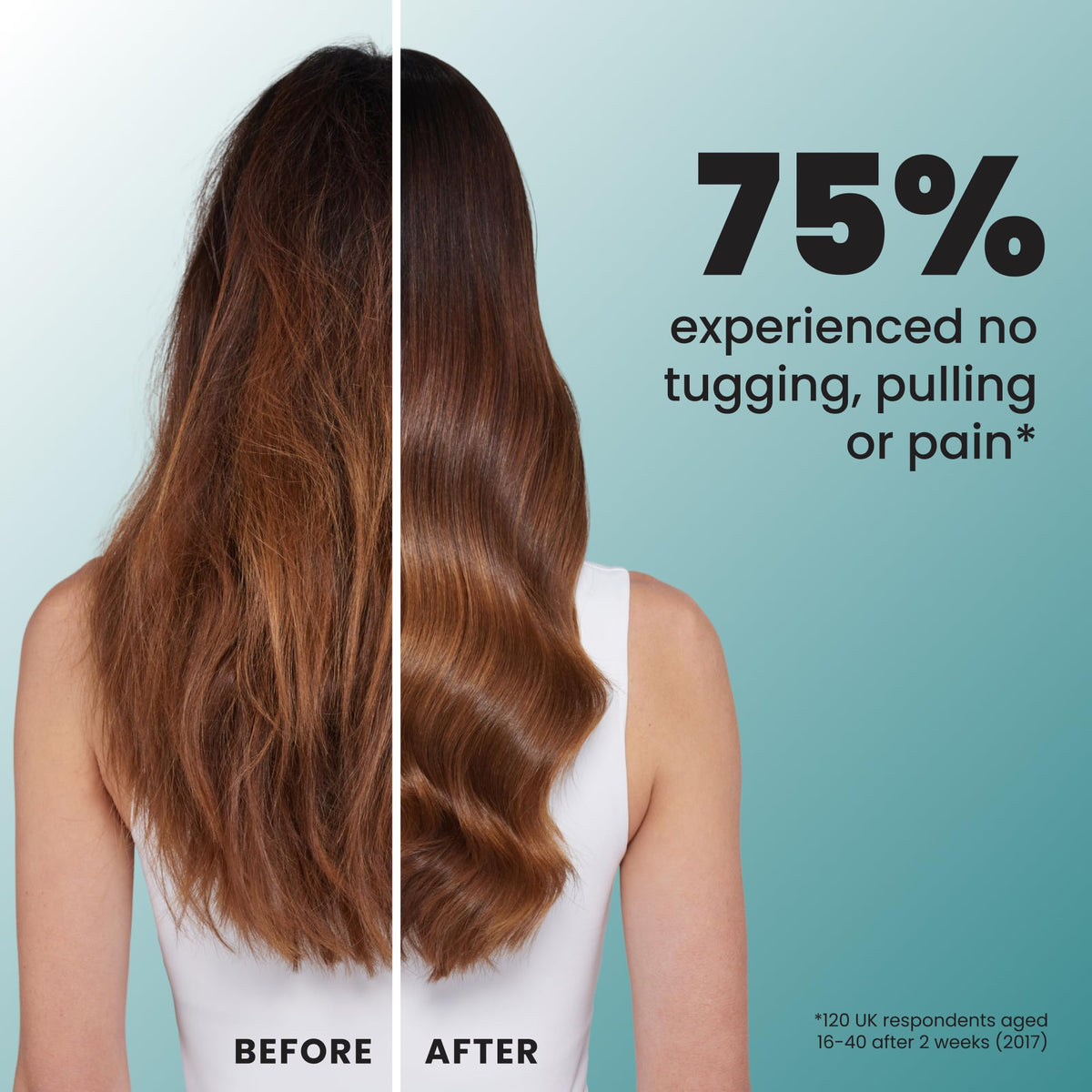 TANGLE TEEZER smoothing dry hair for quick frizz control and shine
