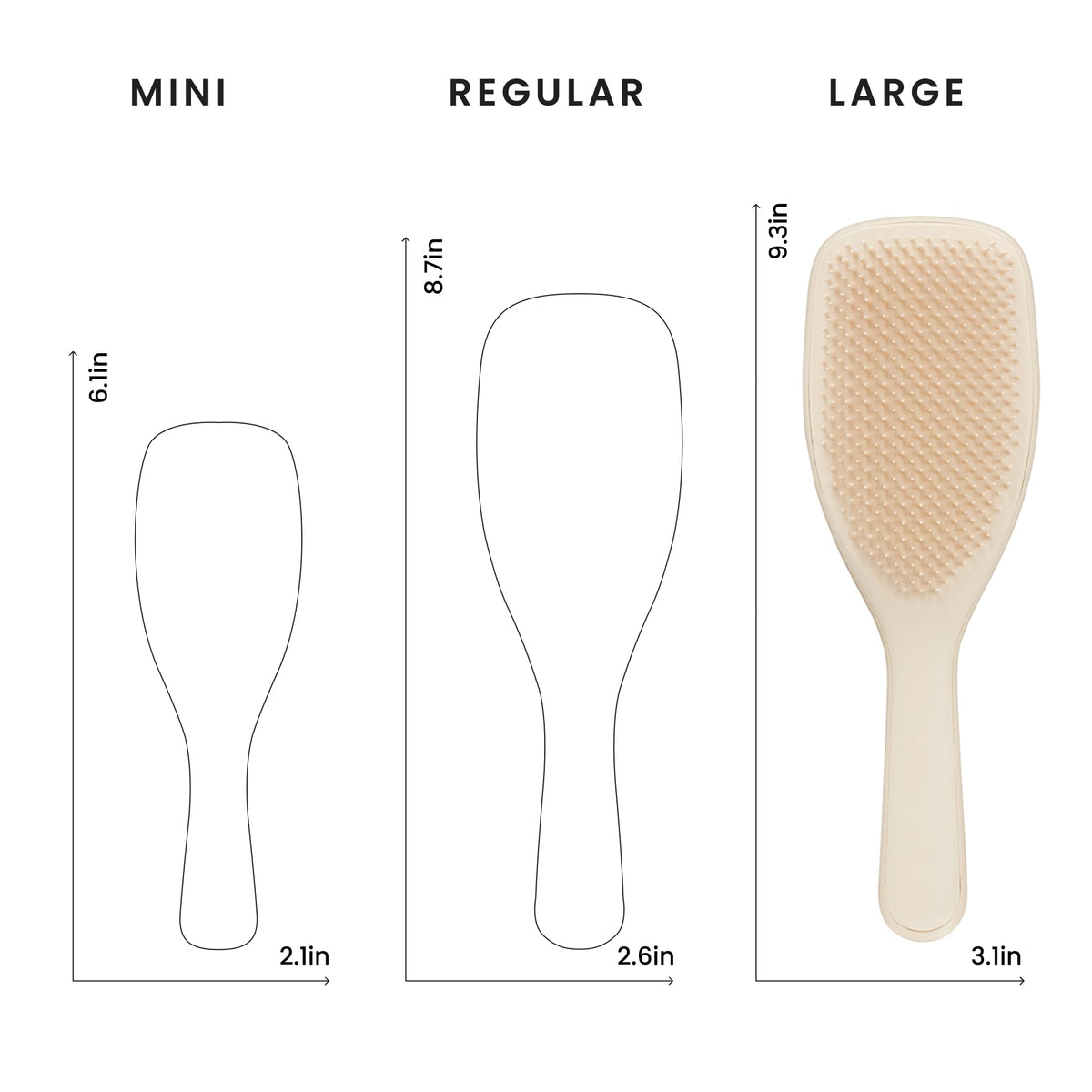 TANGLE TEEZER packaging and label close-up confirming product details