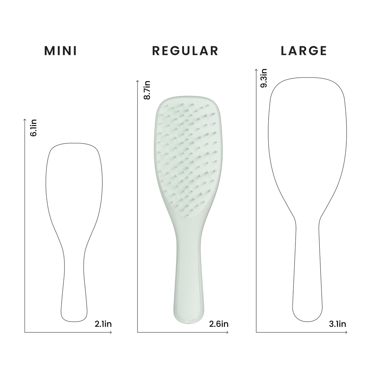 TANGLE TEEZER packaging label visible showing product information and brand trust benefit