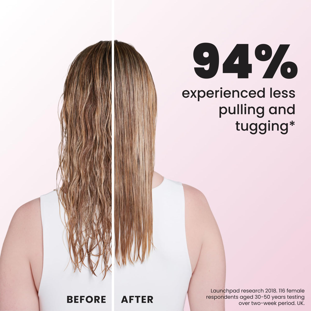 TANGLE TEEZER packaging showing sustainable update, eco-friendly unboxing benefit