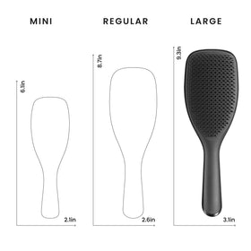 TANGLE TEEZER product with updated sustainable packaging note for eco-aware buyers