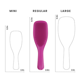 TANGLE TEEZER packed in travel pouch for on-the-go detangling convenience