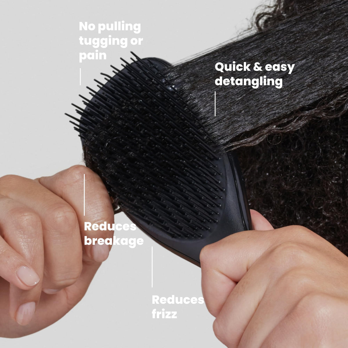 TANGLE TEEZER in-shower use distributing conditioner for even conditioning benefit