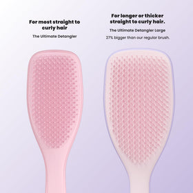 TANGLE TEEZER packaging label showing product name and features for informed purchase