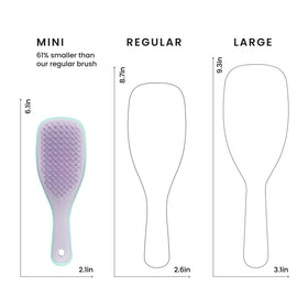 TANGLE TEEZER packaging shot showing sustainable transition materials
