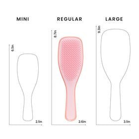TANGLE TEEZER packaging update photo, sustainable packaging variation during transition