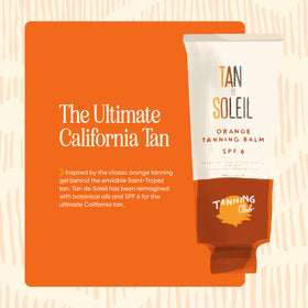 Tanning Club beach lifestyle scene showing hydrated sun-kissed glow