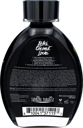 TANNING PARADISE creamy texture close-up showing coconut hydration and smooth application