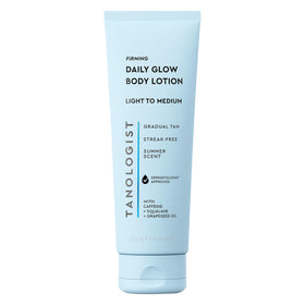 Tanologist front tube showing product and volume, highlights easy daily use