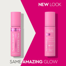 Tanologist pump dispensing mousse for effortless, controlled application