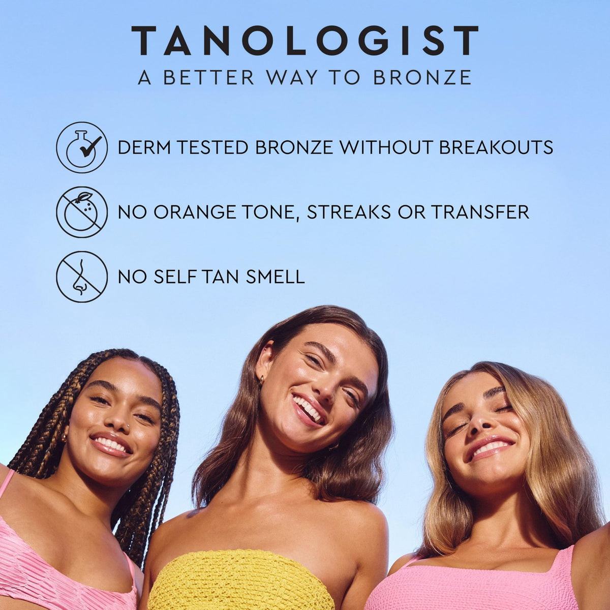 Tanologist drops mixed with moisturizer illustrating simple integration into daily skincare routine