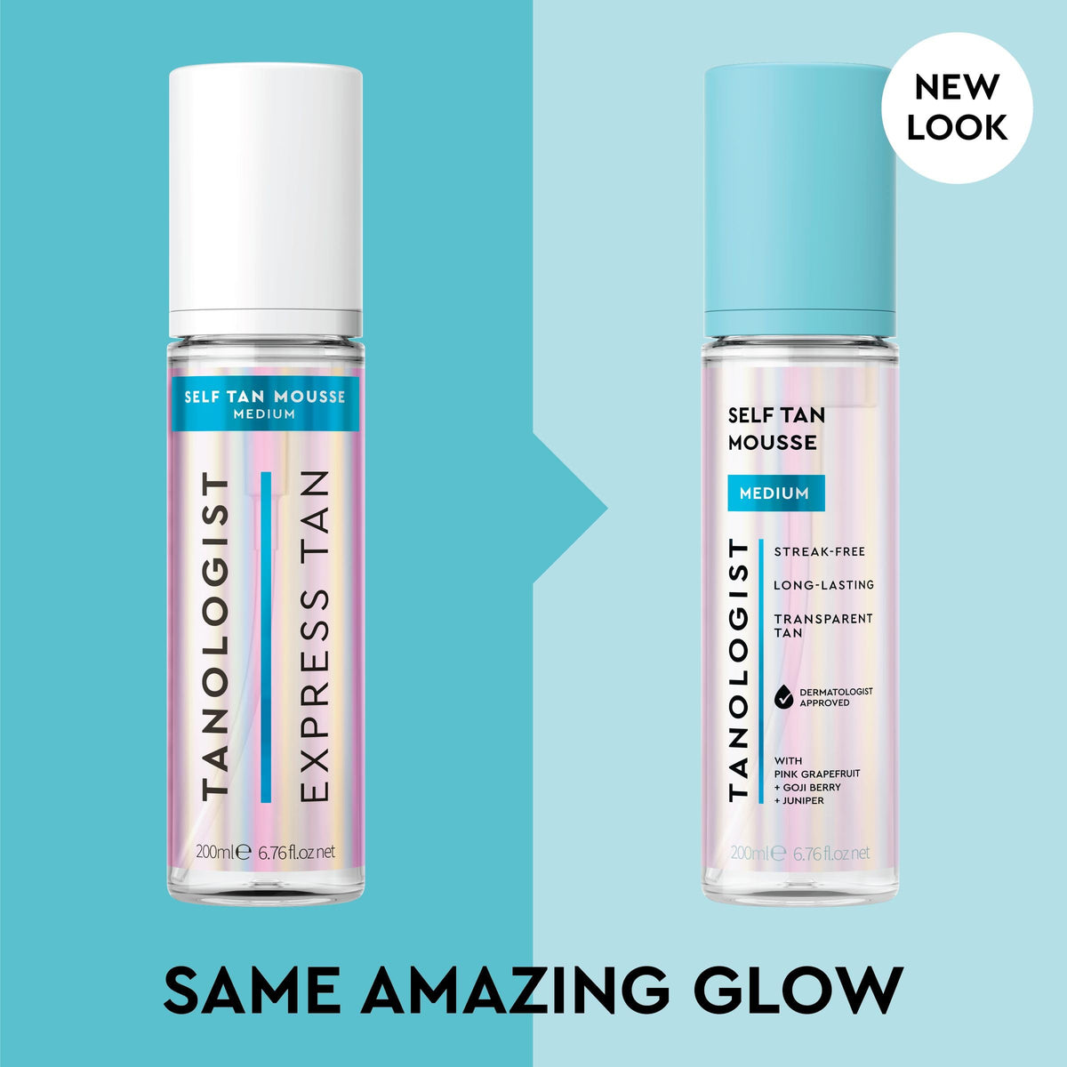Tanologist mousse foam texture close-up for smooth, streak-free application benefit