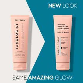 Tanologist lotion texture close-up demonstrating smooth, fast-absorbing formula