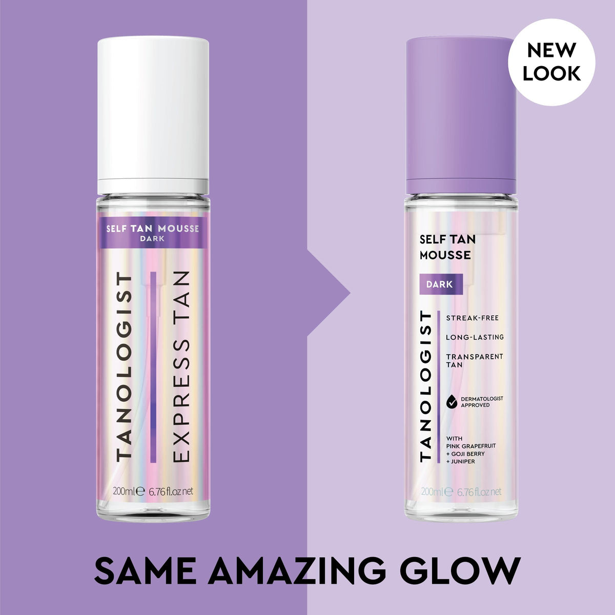 Tanologist foam texture close-up highlighting fast-absorbing finish