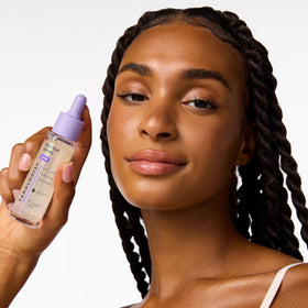 Tanologist texture on skin zoom displaying smooth finish and hydrated-looking skin