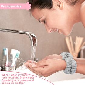 Taocar band shown by bathroom sink demonstrating convenience and cleaner routines