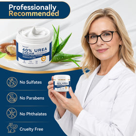 Taoscare used on hands showing smoothing effect and quick absorption benefit