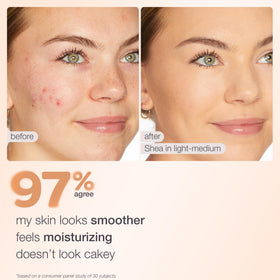 tarte sunscreen SPF 30 label close-up showing broad spectrum protection