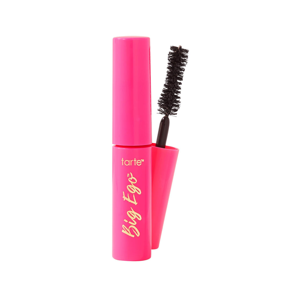 tarte front packaging showing sleek tube and bold black finish for instant impact