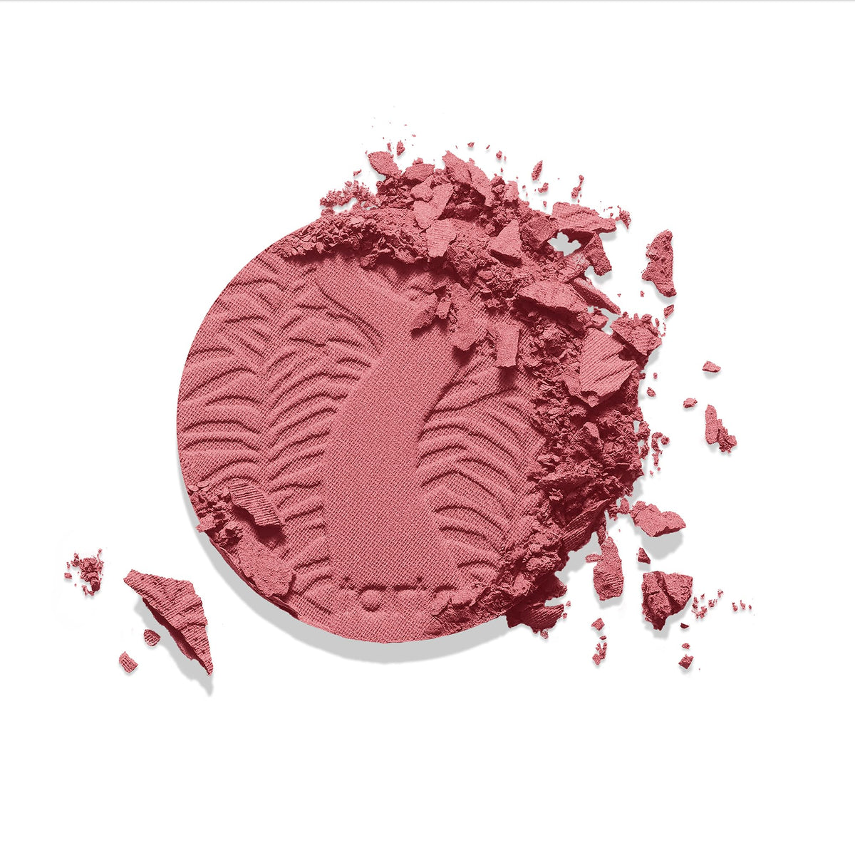 tarte compact in hand to illustrate true size and travel-friendly convenience