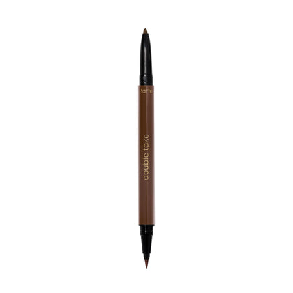 tarte front packaging showing dual-ended eyeliner, conveys compact convenience