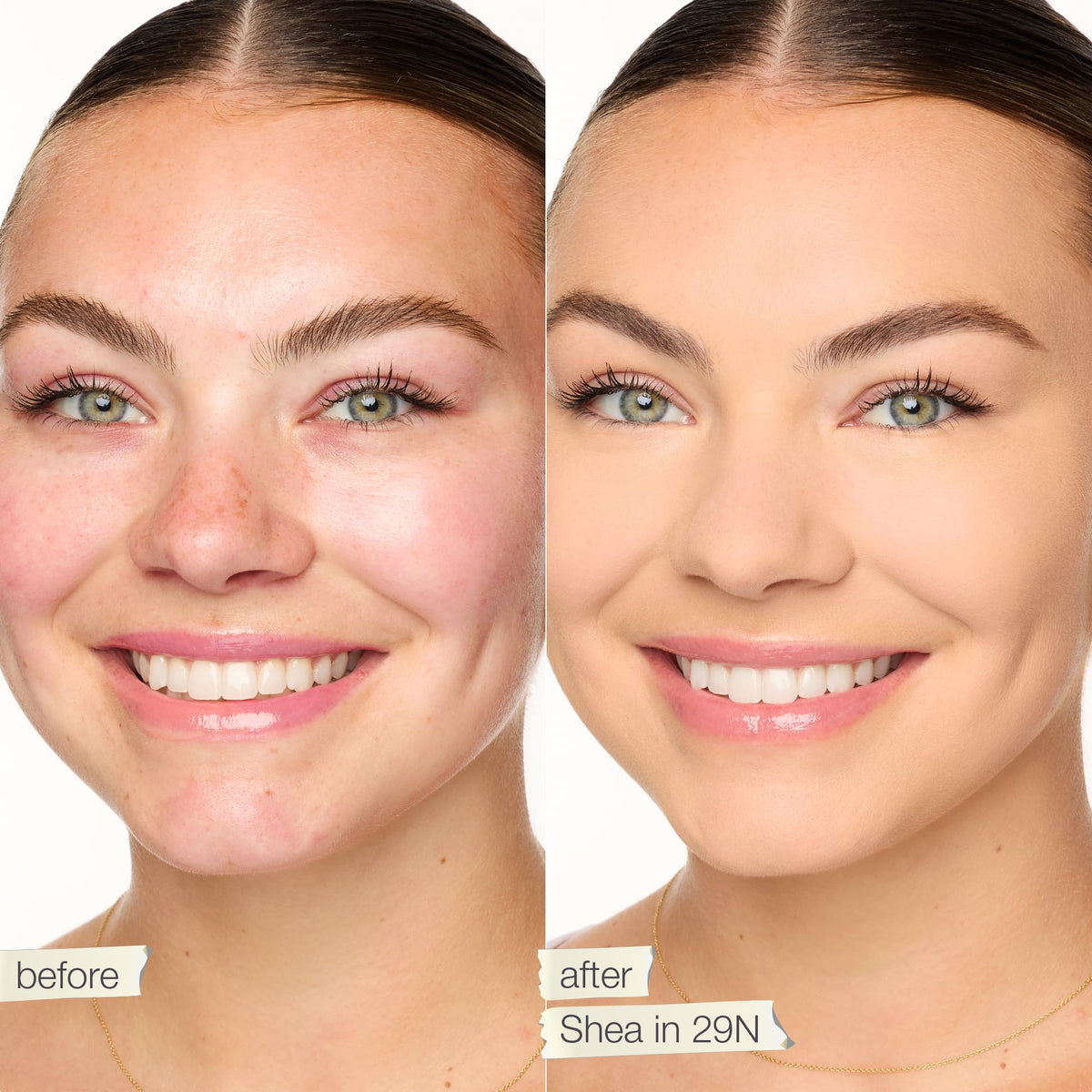 tarte face tape foundation pump and cap close-up highlighting hygienic dispensing benefit
