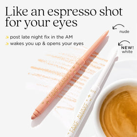 tarte fake awake pencil used on brow bone to lift and highlight subtly