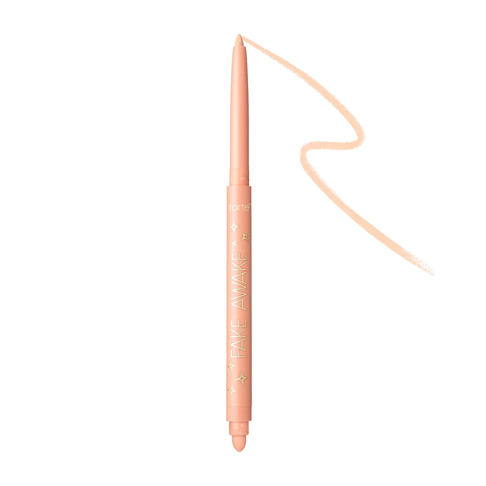 tarte fake awake pencil front view showing compact twist-up design and portability
