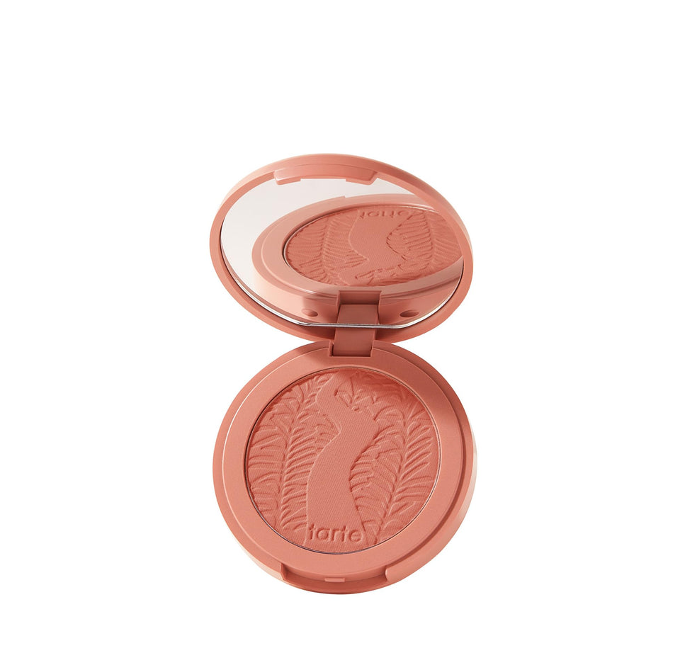 tarte full size compact front showing sleek packaging and travel friendly design