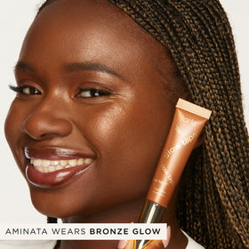 tarte label ingredients panel, highlights skin-conditioning, clean formulation