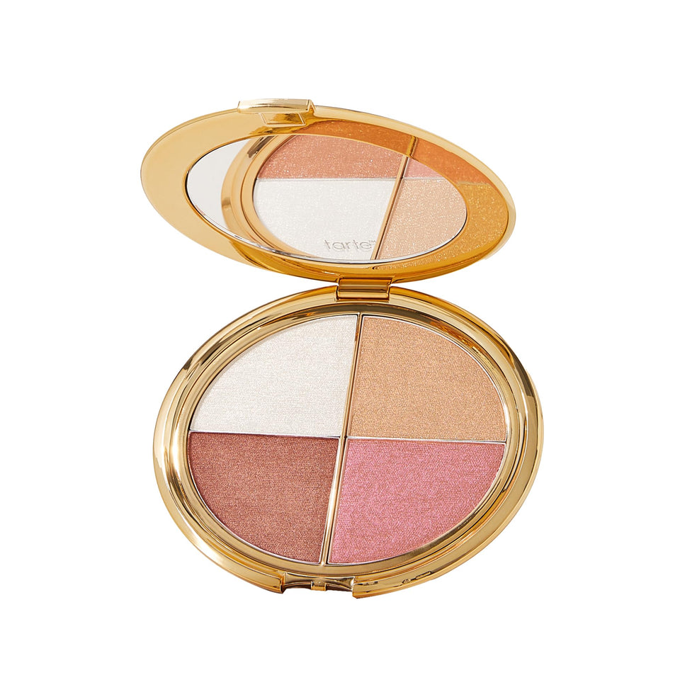 tarte front packaging compact closed shows sleek travel-ready palette and convenience
