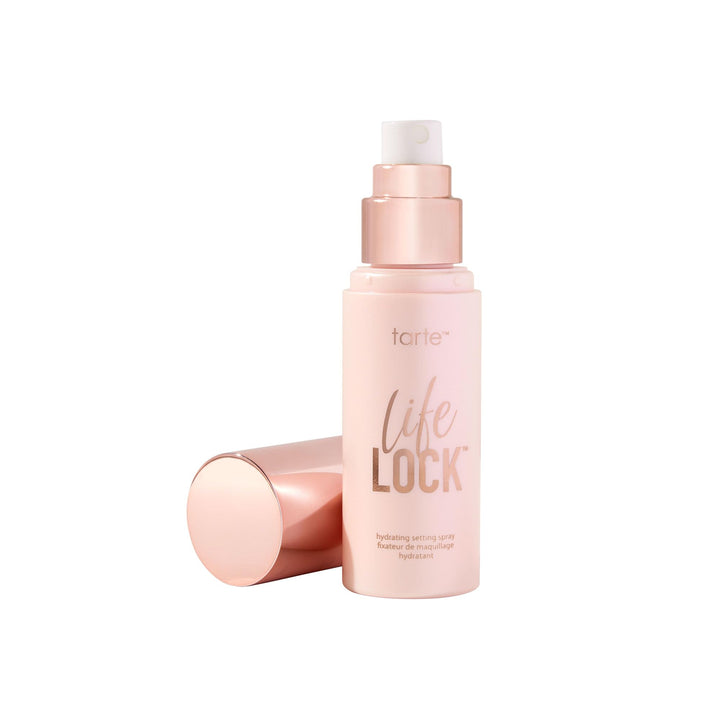 tarte Life Lock front packaging showcasing product and size benefit