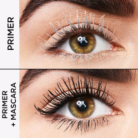 tarte magniLASH brush detail demonstrating even lash coating benefit
